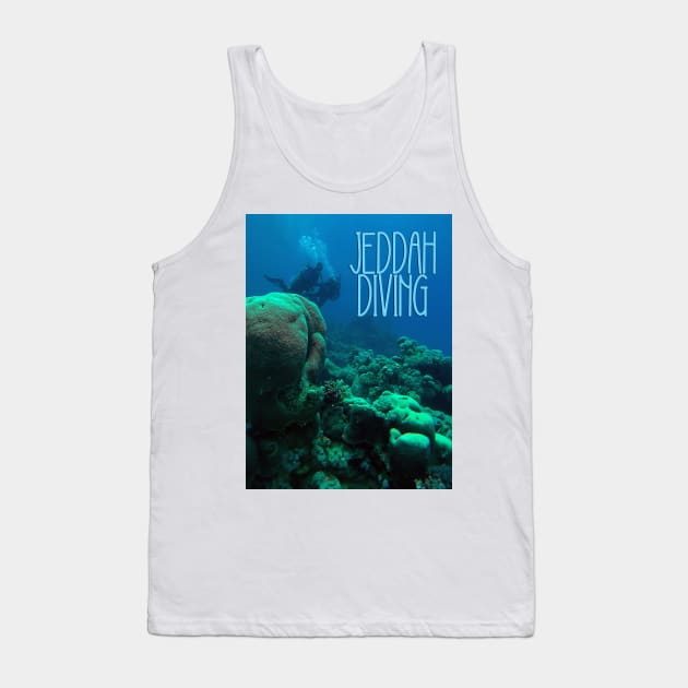 JEDDAH DIVING Tank Top by likbatonboot